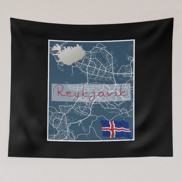 Item preview, Reykjavik, Iceland designed and sold by assortedtees.