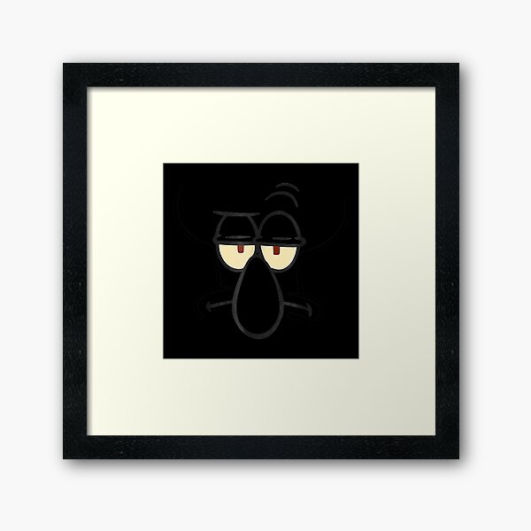 Artikel-Vorschau von Schwammkopf.SpongeBobzz Thaddäus-Gesichtsgrafik, designt und verkauft von robertsonbb.