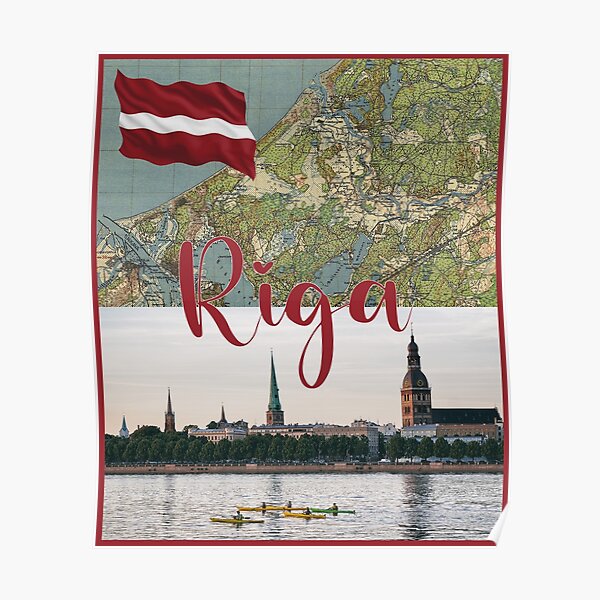Riga, Latvia Poster