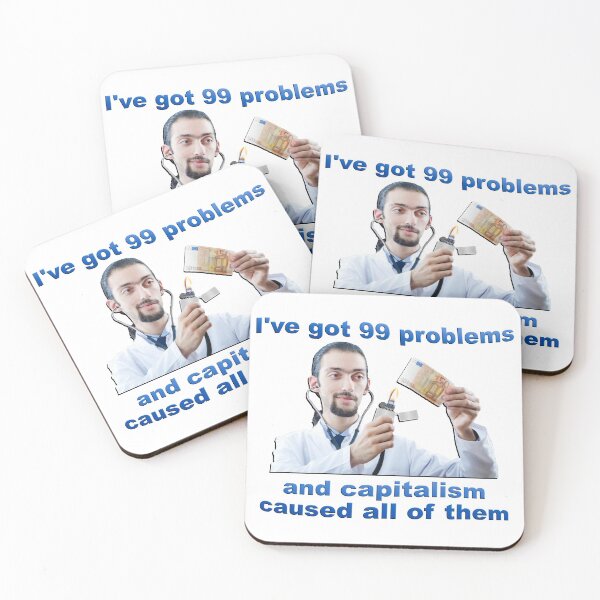 Item preview, I Hate Capitalism - Socialist Meme designed and sold by Picket Club.