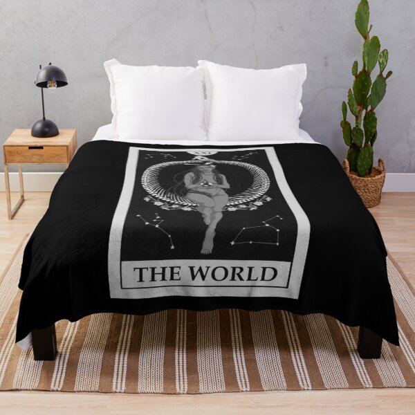 Item preview, The World Tarot Card designed and sold by Madleiand.