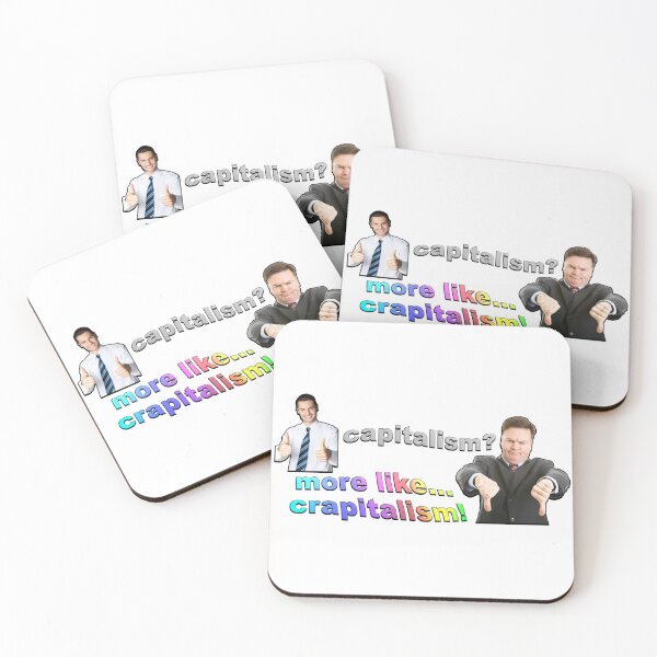 Item preview, Capitalism? More Like Crapitalism - Socialist Meme designed and sold by Picket Club.