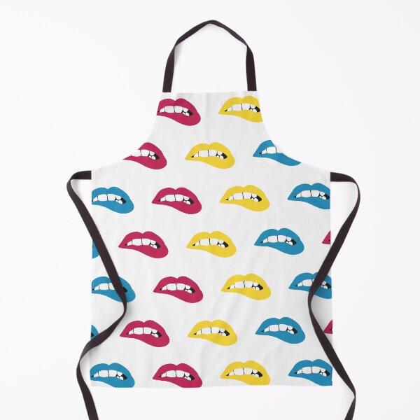 Item preview, Pop Art labios, Labios de colores. bocas mordiendo labios designed and sold by Denisse diseno.