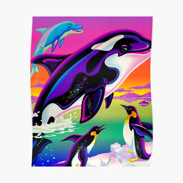 Frank The Whale Posters Redbubble