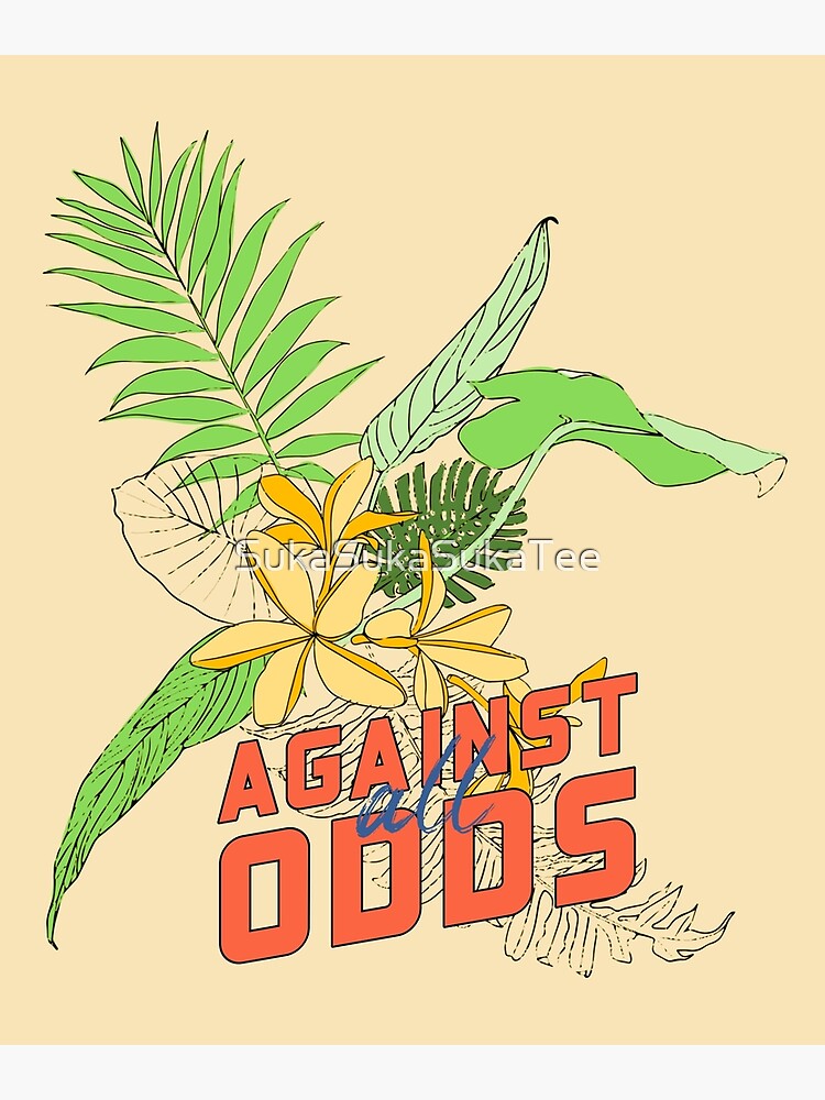 "Tropical Flowers No. 10" Poster by SukaSukaSukaTee Redbubble