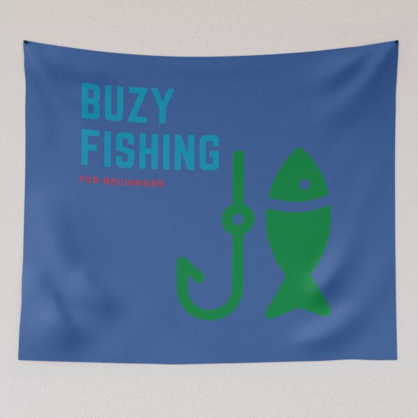 Item preview, Busy Fishing designed and sold by myteebaq.
