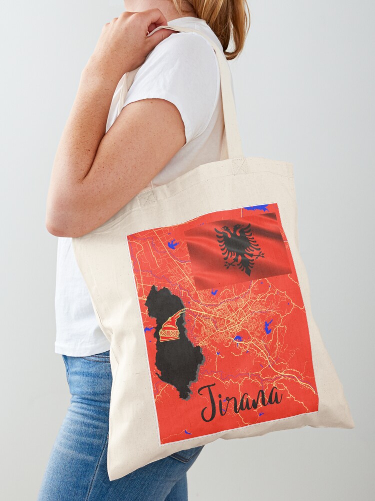 Tirana, Albania Tote Bag