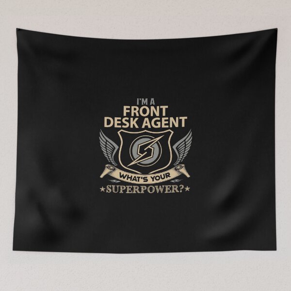 Item preview, Front Desk Agent T Shirt - Superpower Job Gift Item Tee designed and sold by ymaszcarme.