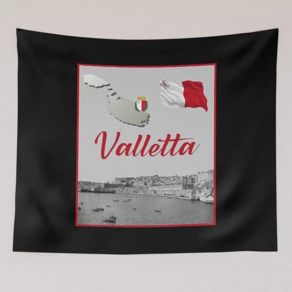 Item preview, Valletta, Malta designed and sold by assortedtees.
