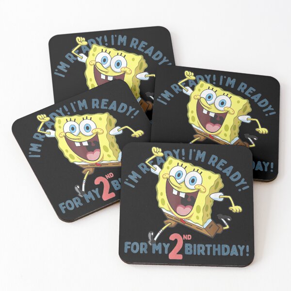 Item preview, SquarePants.SponngeBobzz Ready For My 2nd Birthday designed and sold by robertsonbb.