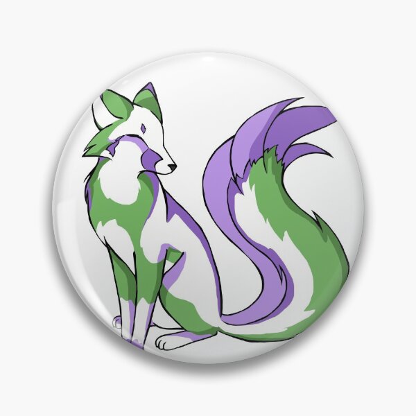 Item preview, Genderqueer Fox designed and sold by SerasianWind.