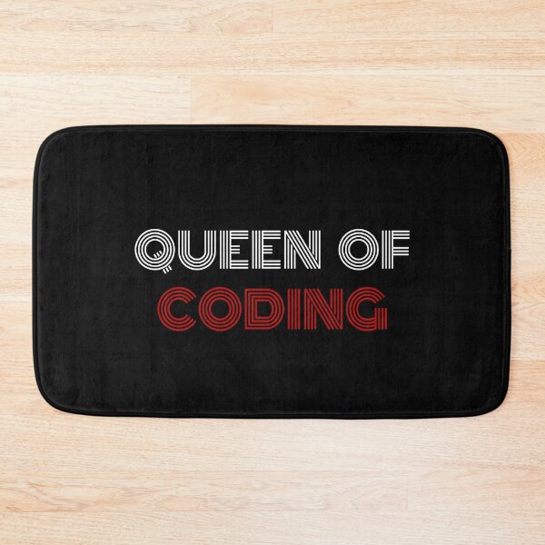 Item preview, Queen Of Coding  designed and sold by AscendMerch.