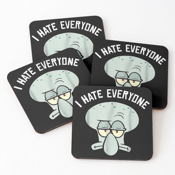 Item preview, SquarePants.SponngeBobzz Squidward I Hate Everyone designed and sold by robertsonbb.