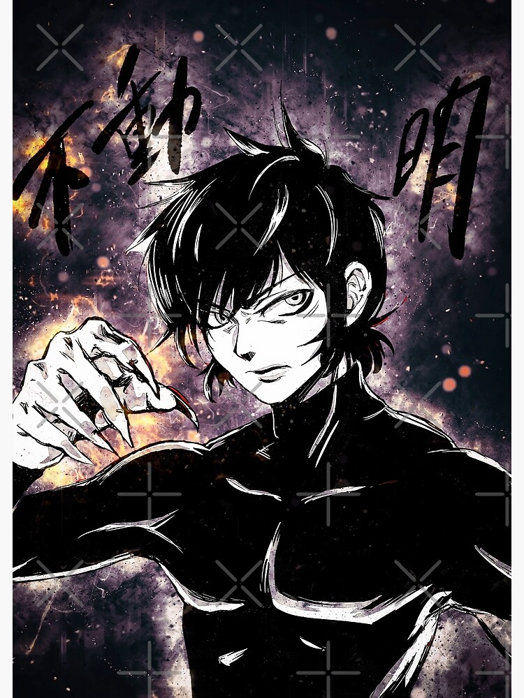 Akira Fudo Devilman Crybaby Poster For Sale By Spacefoxart Redbubble