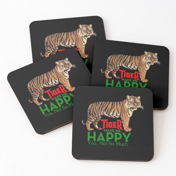 Item preview, Tiger Make Me Happy You not so much - Cute tiger designed and sold by taogiauco.
