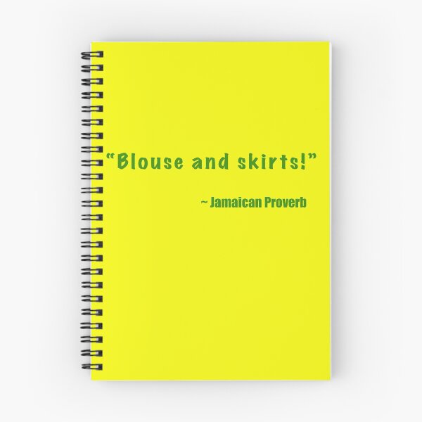 Item preview, "Blouse and skirts!"  Jamaican Surprise Patois designed and sold by Kangavark.