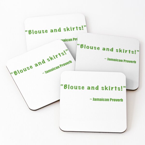 Item preview, "Blouse and skirts!"  Jamaican Surprise Patois designed and sold by Kangavark.