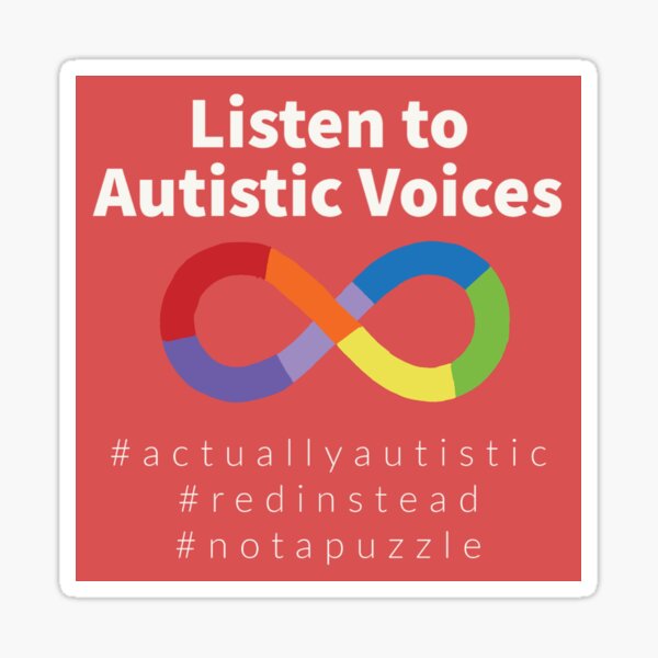 Item preview, Listen to Autistic Voices designed and sold by statonka.