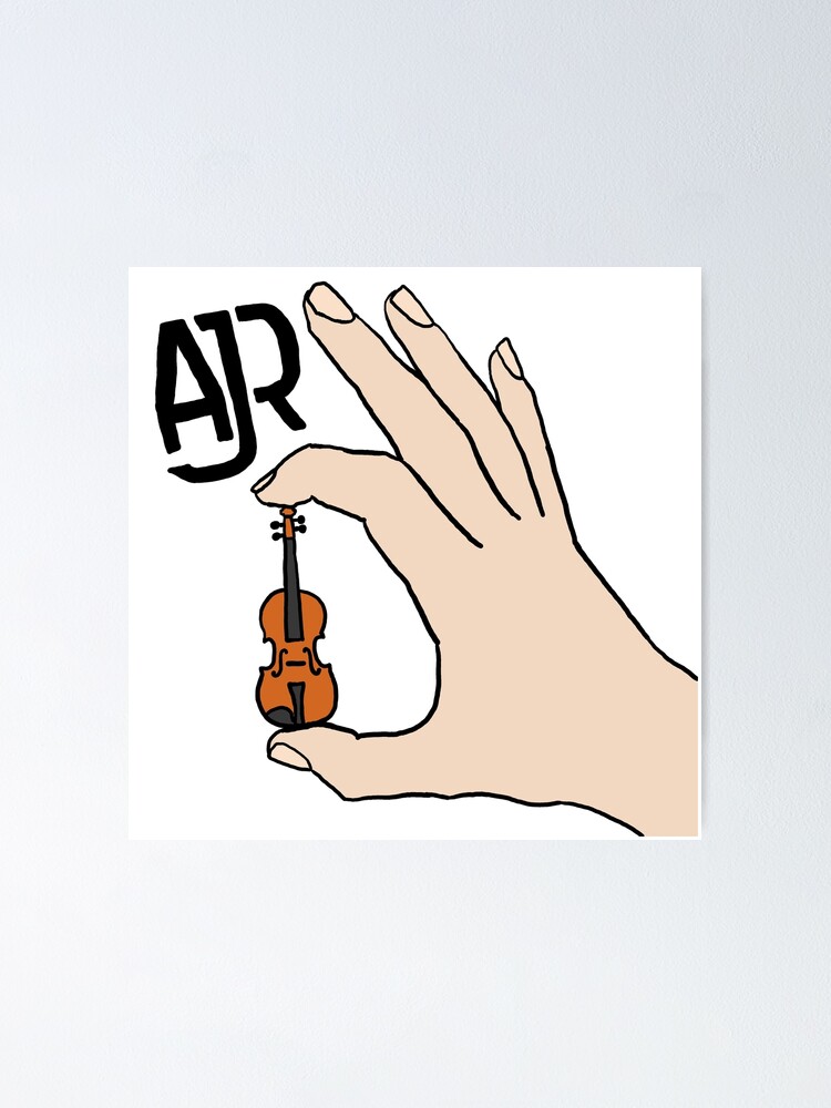 Póster «El violín más pequeño del mundo AJR» de MrReidbot Redbubble Póster «El violín más pequeño del mundo AJR» de MrReidbot Redbubble