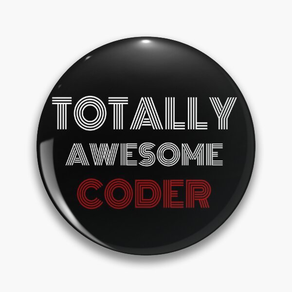 Item preview, Totally Awesome Coder designed and sold by AscendMerch.