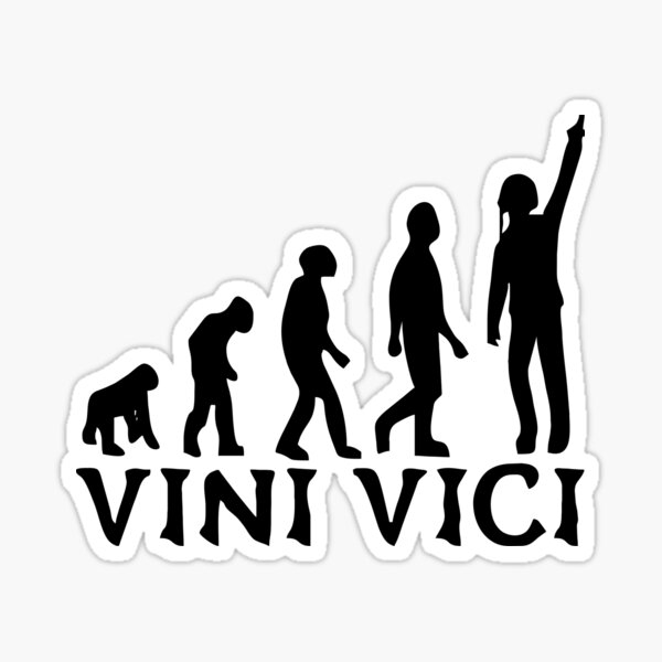 Sticker Vini Vici Redbubble