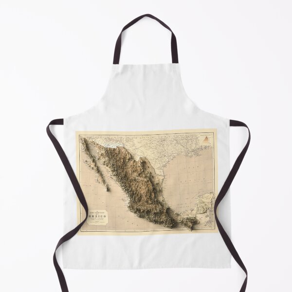 Item preview, 1911 Map of México 3D digitally-rendered designed and sold by ThinkAboutMaps.