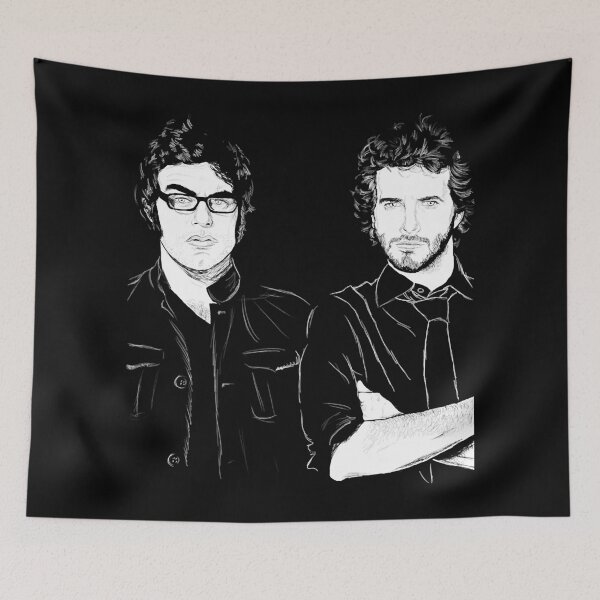 Item preview, FOTC Transparent and White Flight of the Conchords darby Music Halloween band Christmas Essential designed and sold by FlighuConchords.