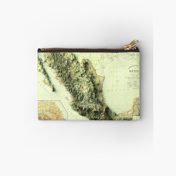 Item preview, 1922 Map of México 3D digitally-rendered designed and sold by ThinkAboutMaps.