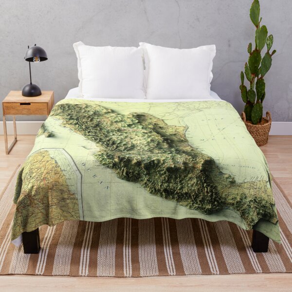 Item preview, 1922 Map of México 3D digitally-rendered designed and sold by ThinkAboutMaps.