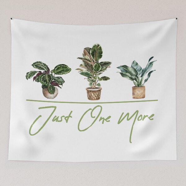 Item preview, Just One More Houseplant Love Nature designed and sold by travellb.