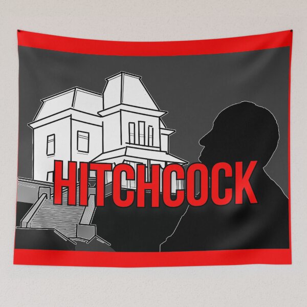 Item preview, Alfred Hitchcock Stood Outside Bates Motel designed and sold by RevolutionInPaint.