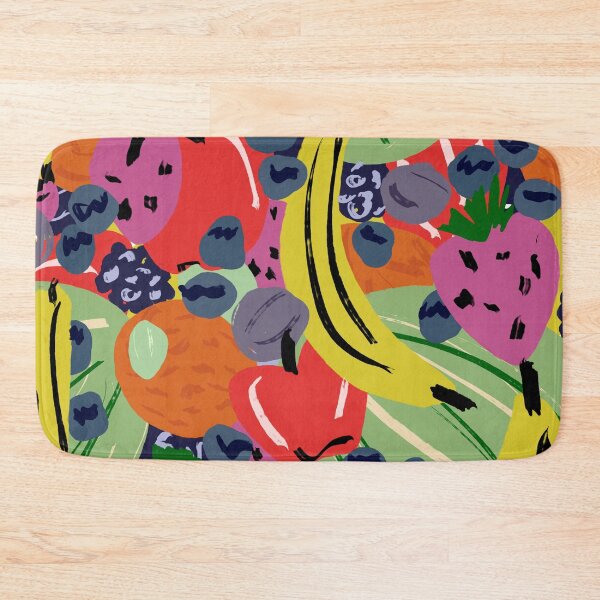 Item preview, frida kahlo inspired fruit bowl print designed and sold by alisonbbentley.