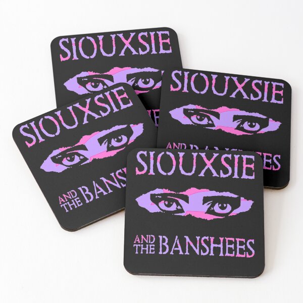 Aperçu de l'œuvre Text Duo Tone Siouxsie And The Banshees Vintage Classic créée et vendue par Applewhite882.