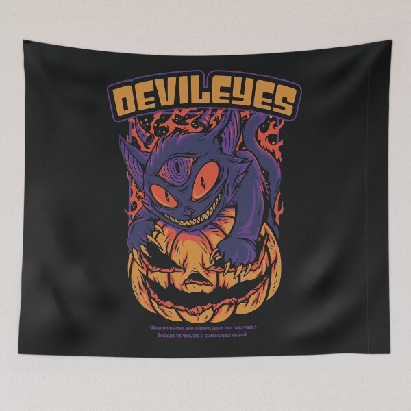 Item preview, Scary Halloween Theme Illustration designed and sold by Peekonet.