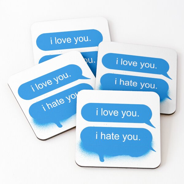 Item preview, i love you/i hate you designed and sold by preezay.