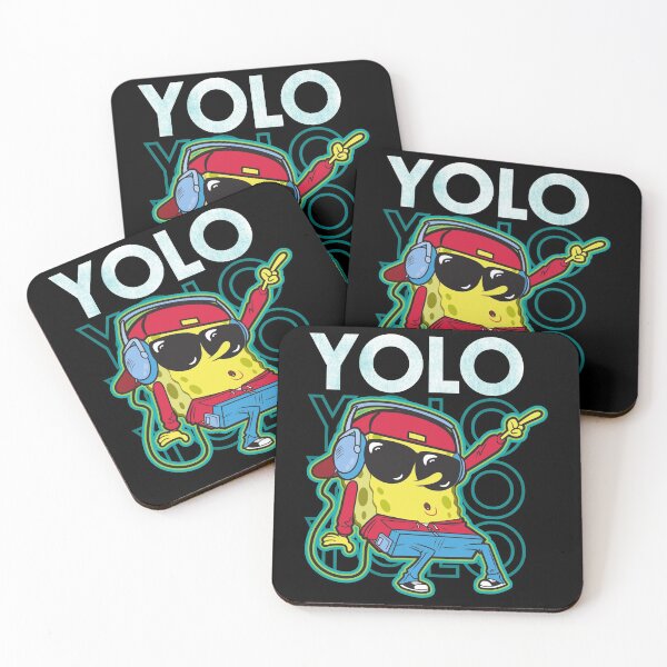 Item preview, SquarePants.SponngeBobzz Yolo Cool Guy designed and sold by robertsonbb.