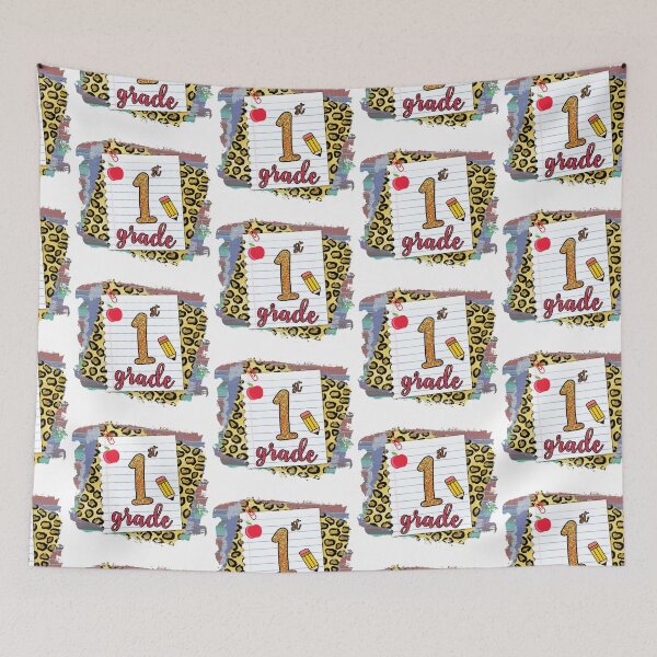 Item preview, First Grade Happy First Day of School- Back to School  designed and sold by younghopes.