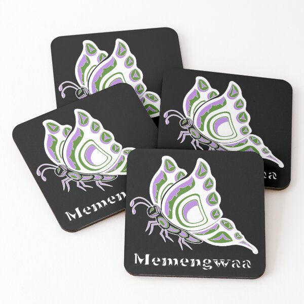 Item preview, Memengwaa (Butterfly) Genderqueer Pride designed and sold by KendraHowland.