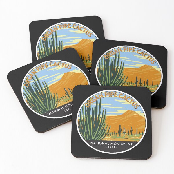 Item preview, Organ Pipe Cactus National Monument Arizona Circle designed and sold by KrisSidDesigns.