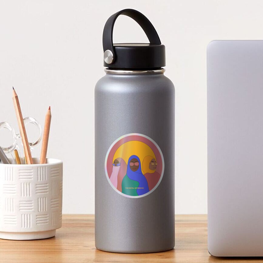 Item preview, Holographic Sticker designed and sold by Thedigitalsis.