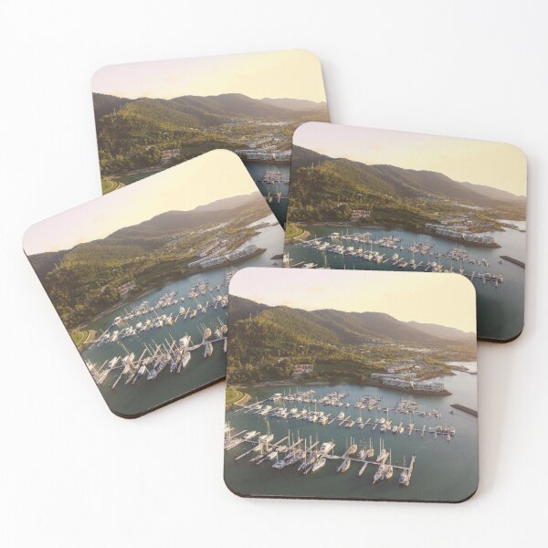 Item preview, Coral Sea Marina Sunset #4 designed and sold by MrWhitsundays.