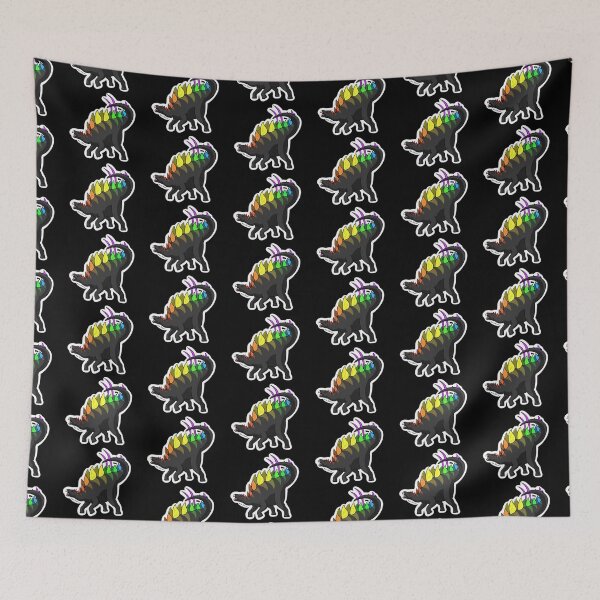 Item preview, Rainbow Stegosaurus designed and sold by GravyDinos.