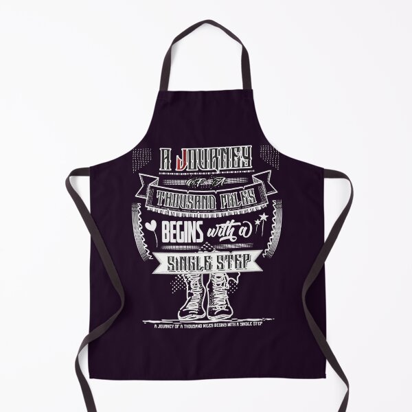 Item preview, A Journey of a Thousand Miles Begins with a Single Step designed and sold by VichallanStudio.