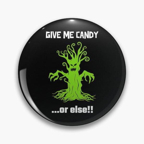 Item preview, Give Me Candy Haunted Halloween Tree designed and sold by Monique Prince.