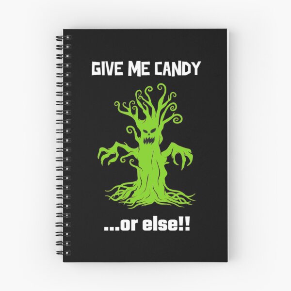 Item preview, Give Me Candy Haunted Halloween Tree designed and sold by Monique Prince.