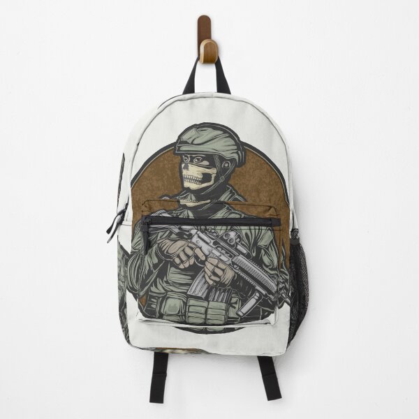 Item preview, Soldier Wearing Skull Mask designed and sold by Peekonet.