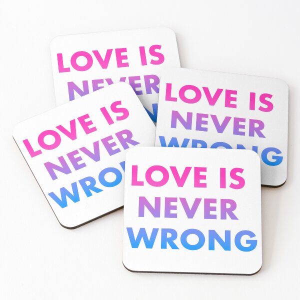 Item preview, Love is never wrong designed and sold by Liluna.