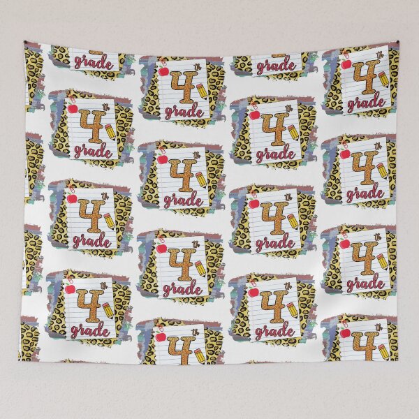 Item preview, Fourth Grade Happy First Day of School- Back to School  designed and sold by younghopes.