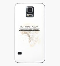 Uncharted - SIC PARVIS MAGNA Hülle & Skin für Samsung Galaxy