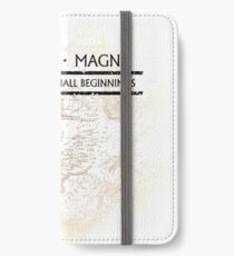 Uncharted - SIC PARVIS MAGNA iPhone Wallet/Case/Skin